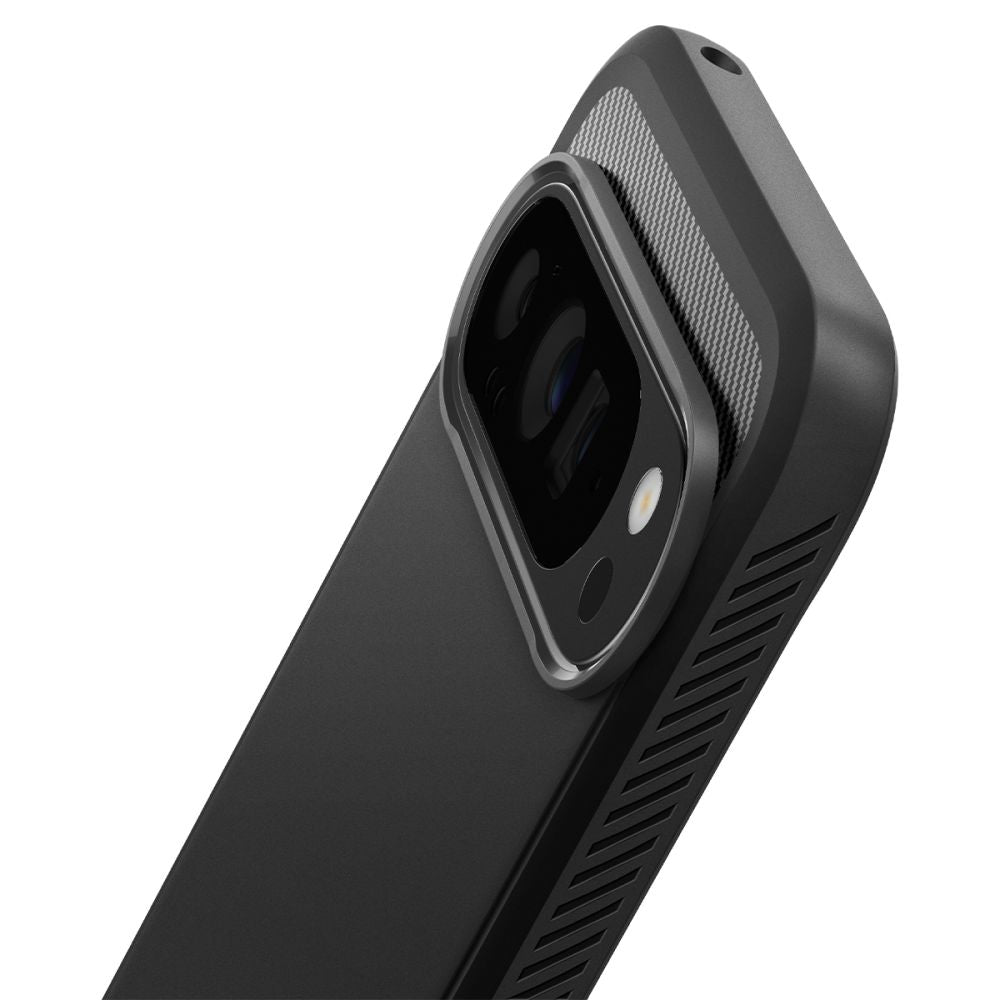 KRYT NA GOOGLE PIXEL 9 PRO XL SPIGEN RUGGED ARMOR  MATTE BLACK