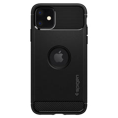  SPIGEN RUGGED ARMOR IPHONE 11 MATTE BLACK