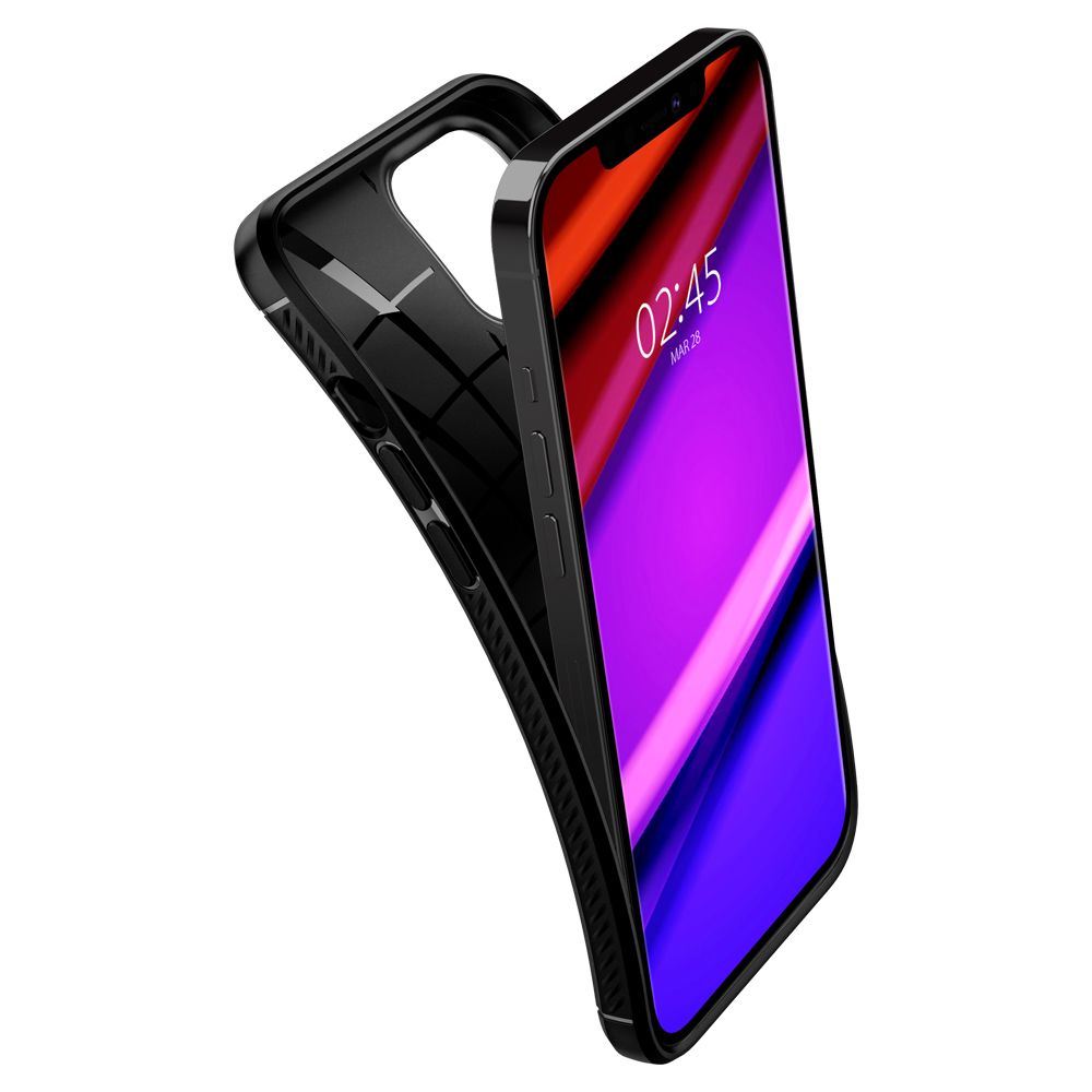  SPIGEN RUGGED ARMOR IPHONE 12/12 PRO MATTE BLACK