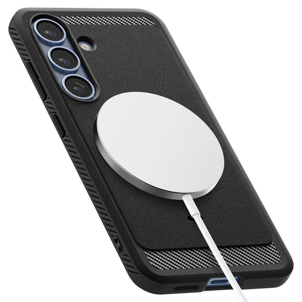 KRYT SPIGEN RUGGED ARMOR MAG MAGSAFE GALAXY S25+ PLUS MATTE BLACK