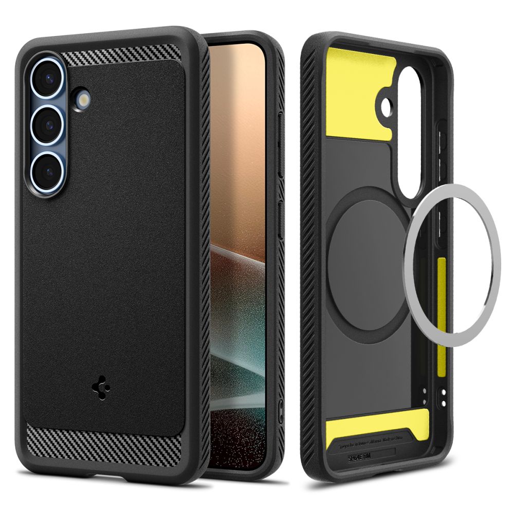 KRYT SPIGEN RUGGED ARMOR MAG MAGSAFE GALAXY S25+ PLUS MATTE BLACK