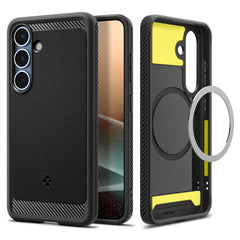 KRYT SPIGEN RUGGED ARMOR MAG MAGSAFE GALAXY S25+ PLUS MATTE BLACK