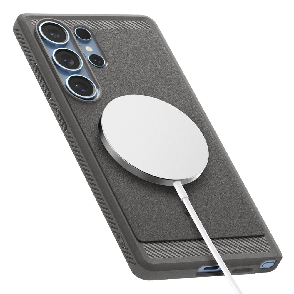 KRYT SPIGEN RUGGED ARMOR MAG MAGSAFE GALAXY S25 ULTRA MARBLE GREY