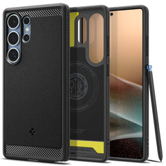  SPIGEN RUGGED ARMOR MAG MAGSAFE GALAXY S25 ULTRA MATTE BLACK