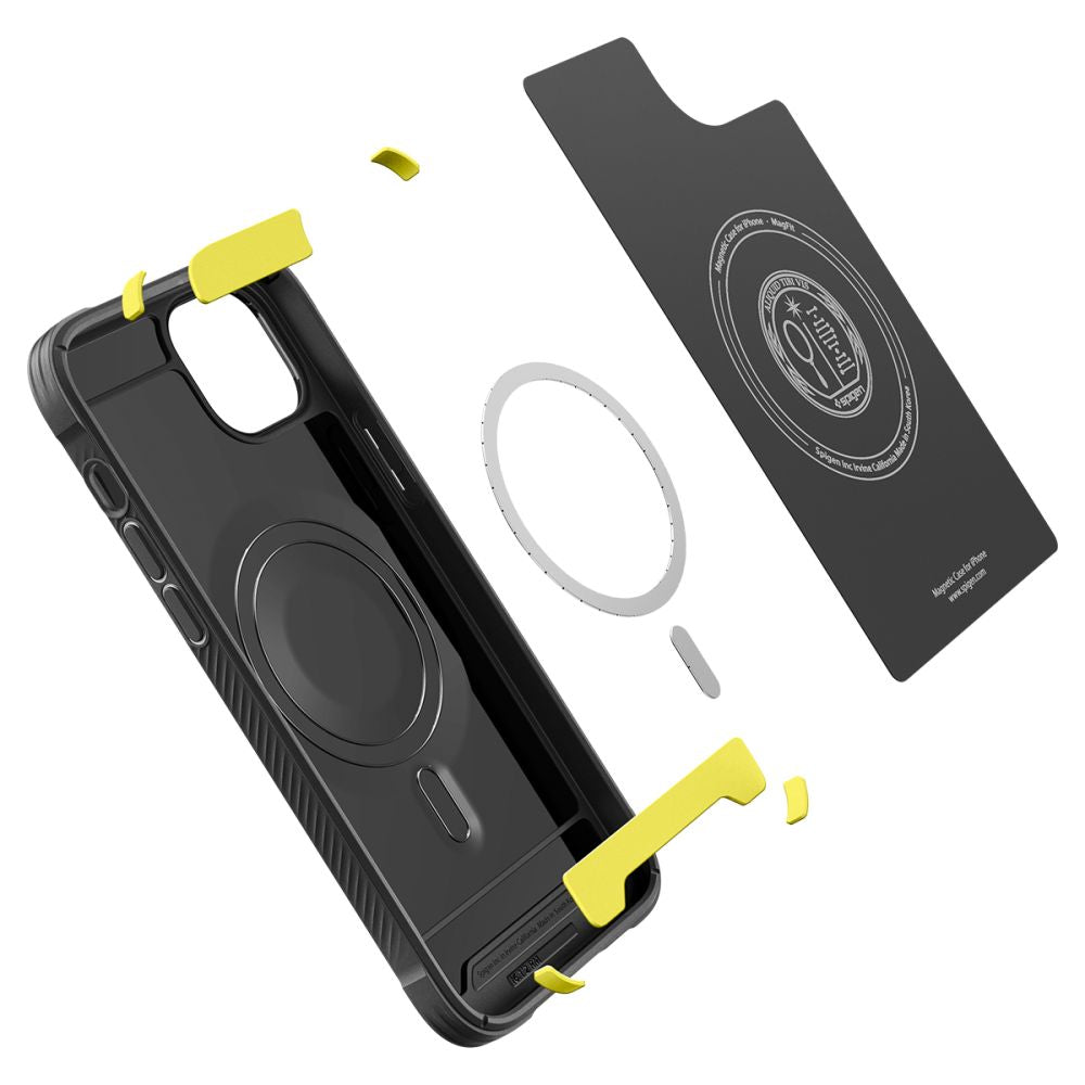  SPIGEN RUGGED ARMOR MAG MAGSAFE IPHONE 14 MATTE BLACK