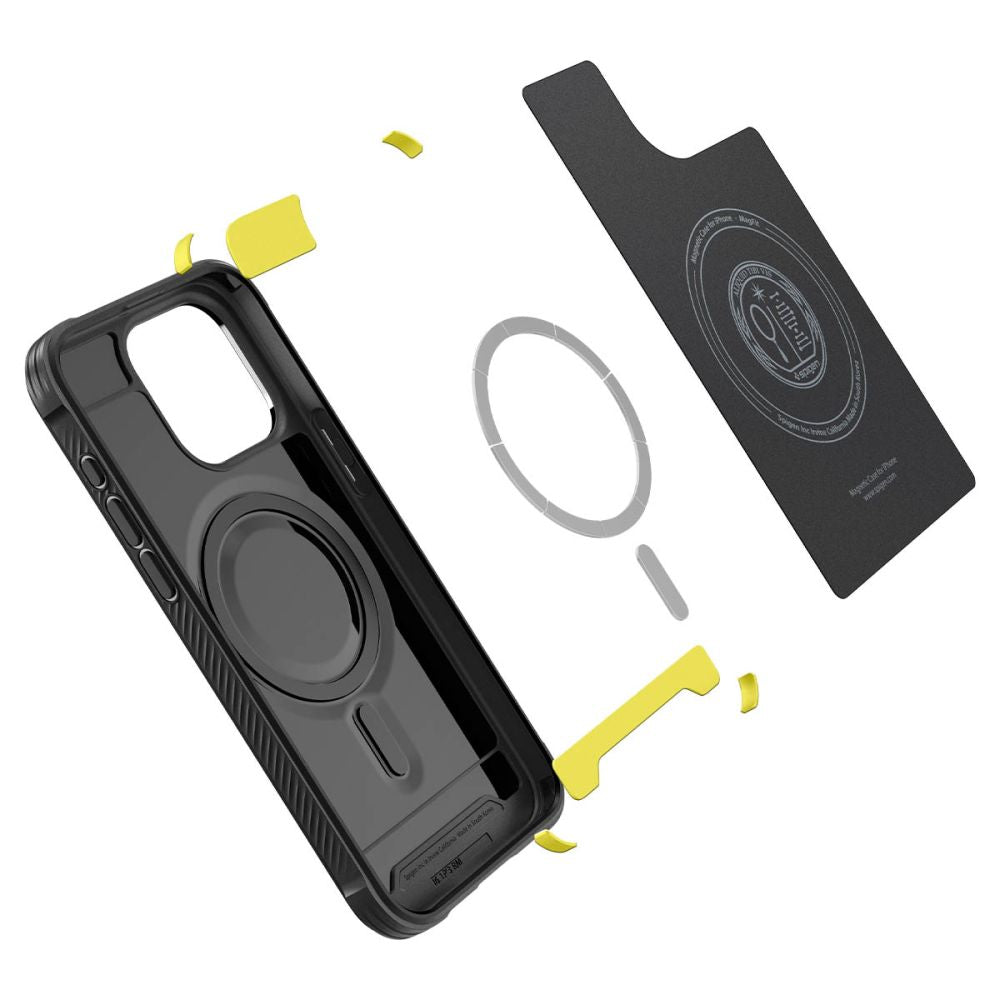 KRYT SPIGEN RUGGED ARMOR MAG MAGSAFE IPHONE 15 PRO MATTE BLACK