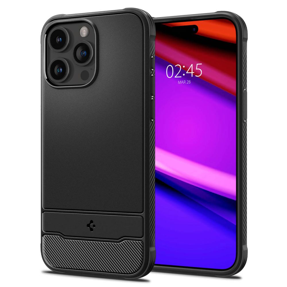 KRYT SPIGEN RUGGED ARMOR MAG MAGSAFE IPHONE 15 PRO MATTE BLACK