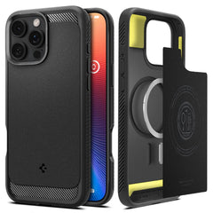  SPIGEN RUGGED ARMOR MAG MAGSAFE IPHONE 16 PRO MATTE BLACK