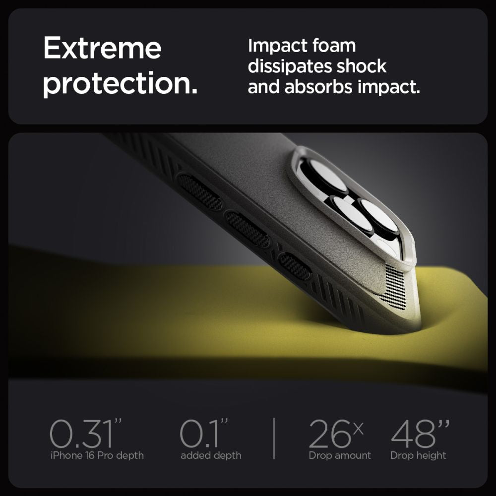  SPIGEN RUGGED ARMOR MAG MAGSAFE IPHONE 16 PRO MAX SIVA