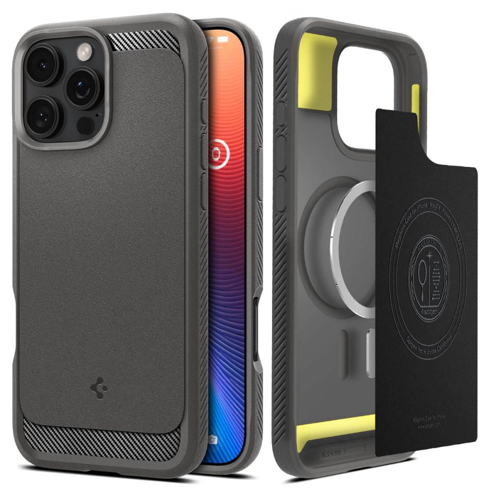  SPIGEN RUGGED ARMOR MAG MAGSAFE IPHONE 16 PRO MAX SIVA