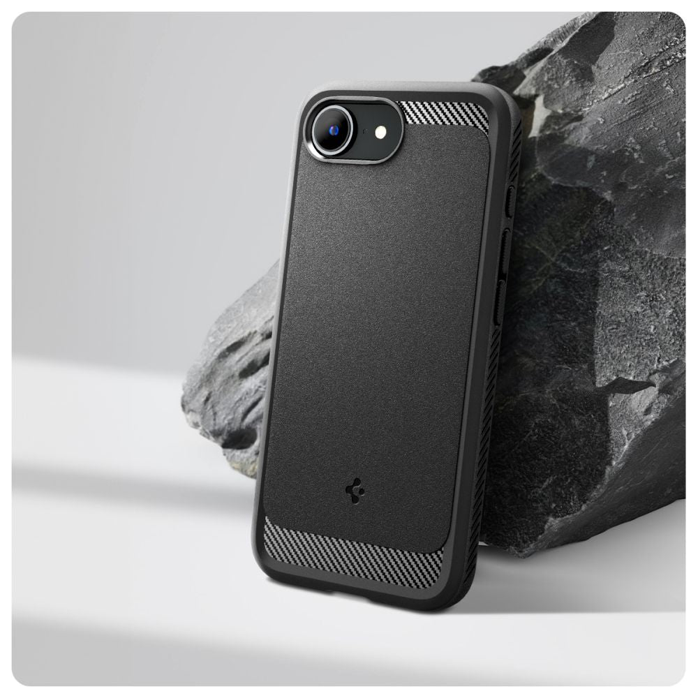  SPIGEN RUGGED ARMOR MAG MAGSAFE IPHONE 16E MATTE BLACK
