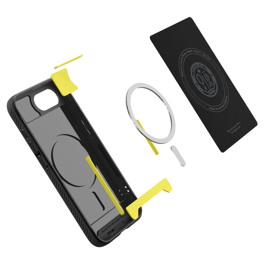  SPIGEN RUGGED ARMOR MAG MAGSAFE IPHONE 16E MATTE BLACK