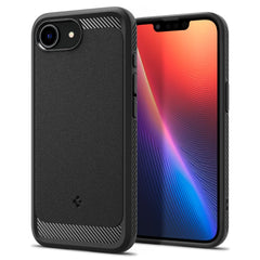  SPIGEN RUGGED ARMOR MAG MAGSAFE IPHONE 16E MATTE BLACK