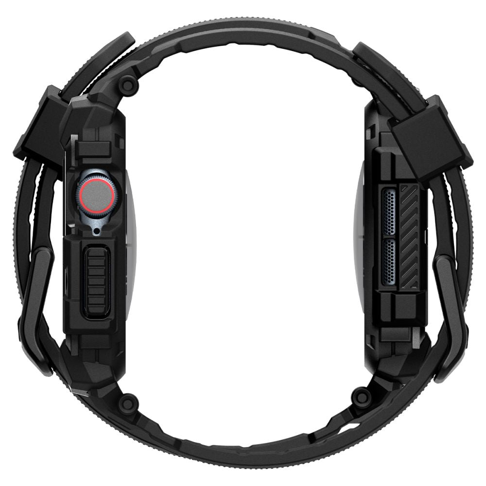 PUZDRO SPIGEN RUGGED ARMOR ”PRO” APPLE WATCH 10 (42 MM) MATTE BLACK