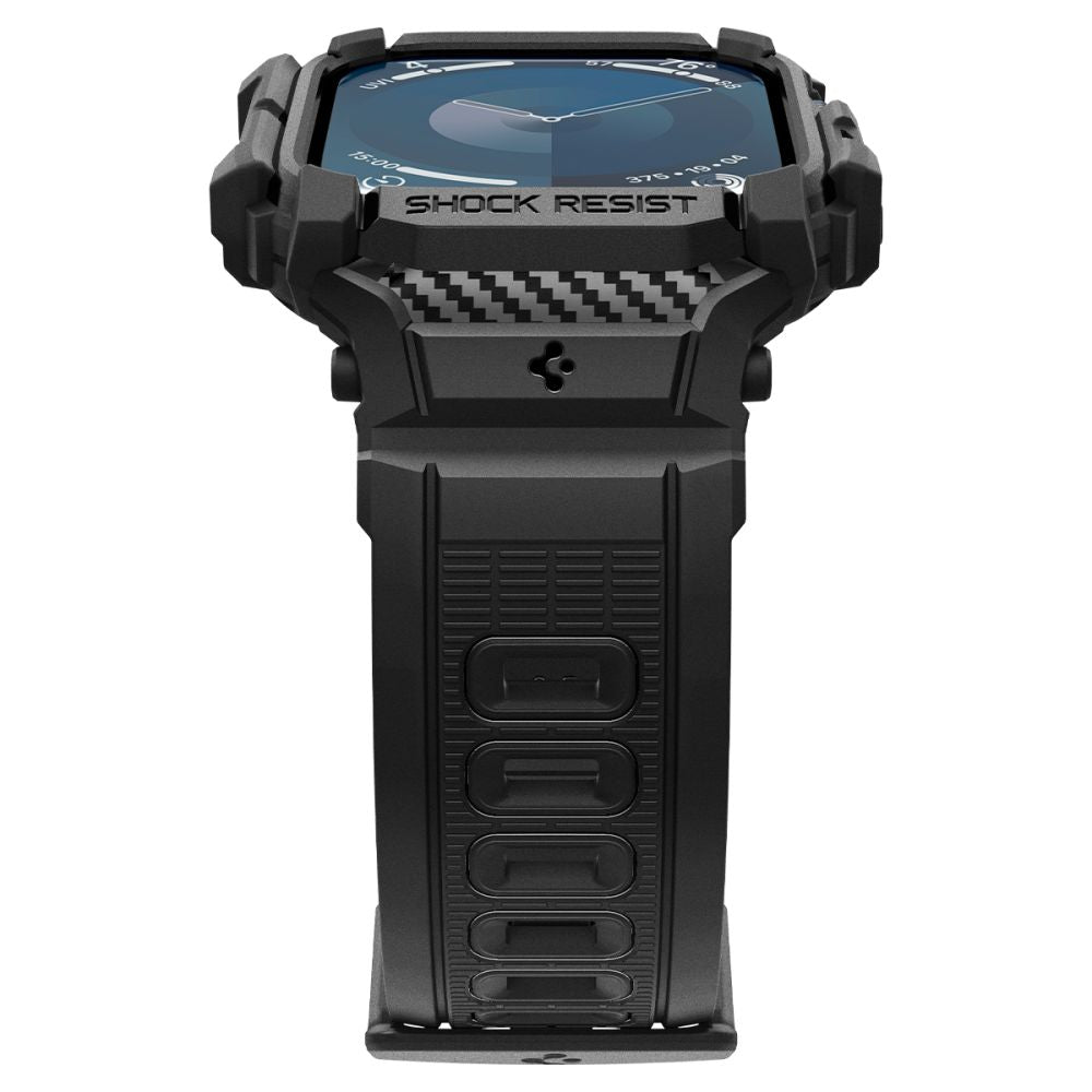 PUZDRO SPIGEN RUGGED ARMOR ”PRO” APPLE WATCH 10 (42 MM) MATTE BLACK