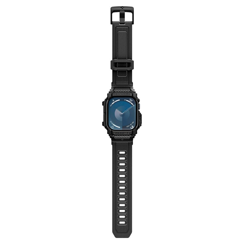 PUZDRO SPIGEN RUGGED ARMOR ”PRO” APPLE WATCH 10 (42 MM) MATTE BLACK