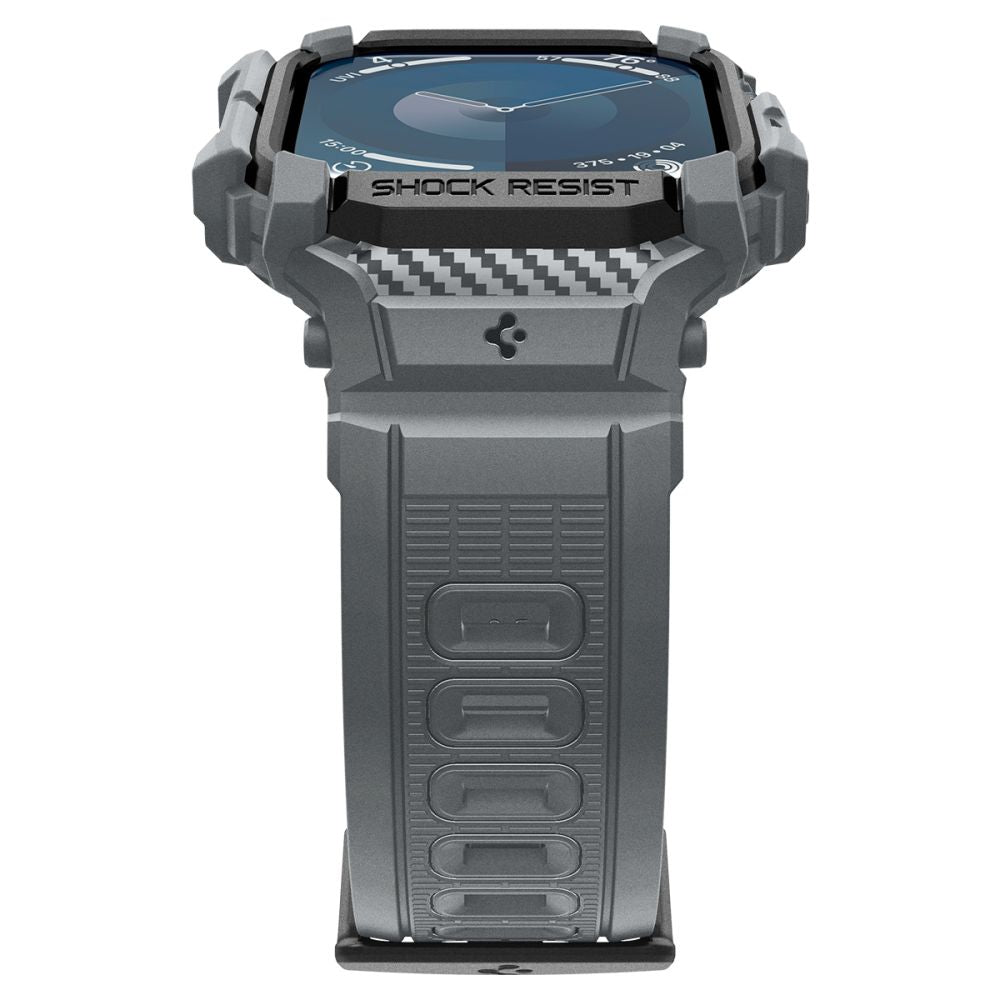 PUZDRO SPIGEN RUGGED ARMOR ”PRO” APPLE WATCH 10 (46 MM) DARK GREY