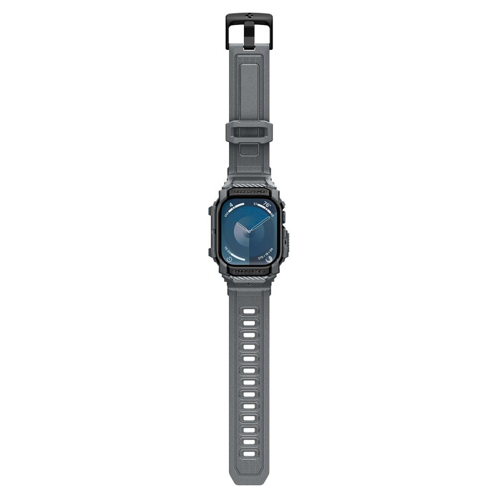 PUZDRO SPIGEN RUGGED ARMOR ”PRO” APPLE WATCH 10 (46 MM) DARK GREY