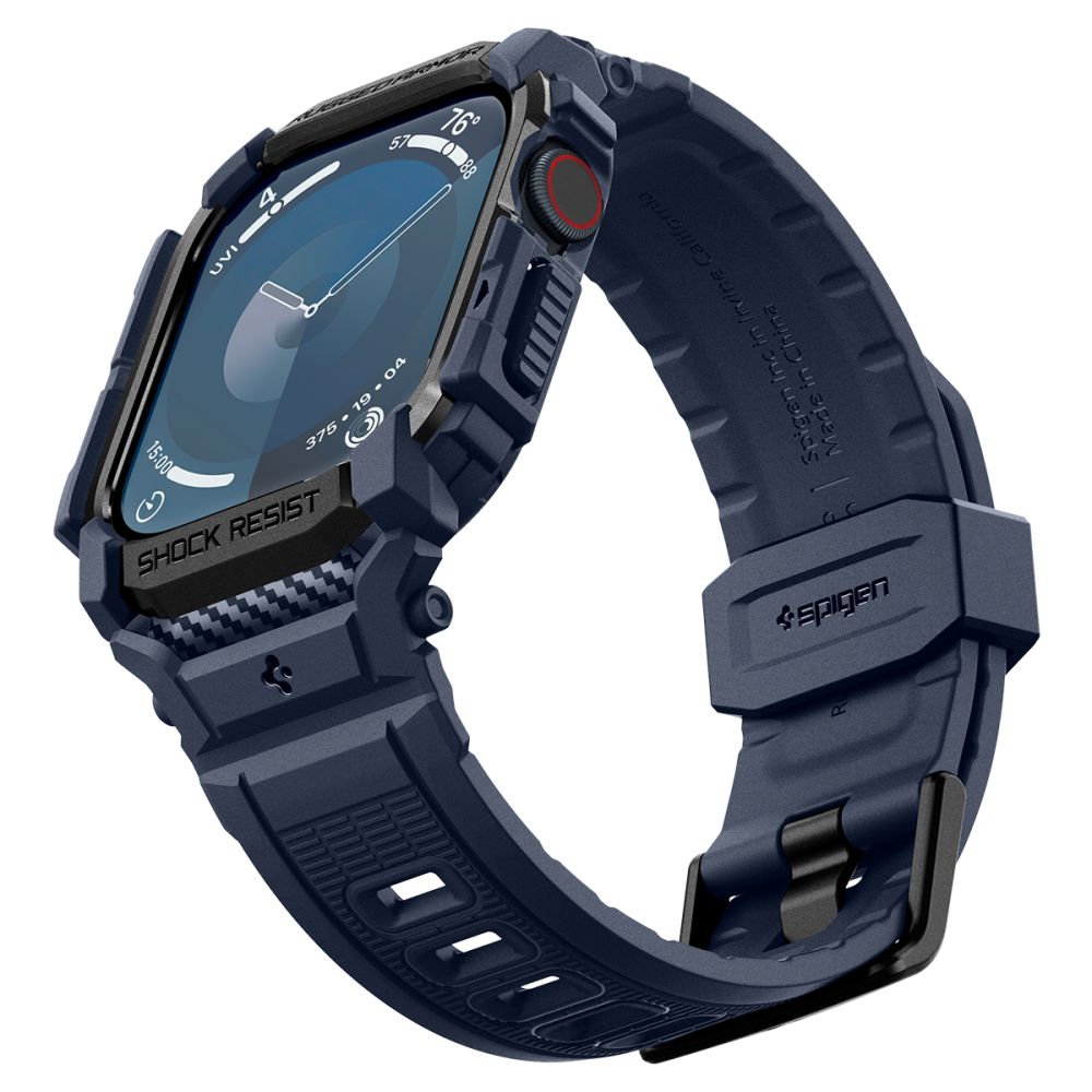 PUZDRO SPIGEN RUGGED ARMOR ”PRO” APPLE WATCH 10 (46 MM) NAVY BLUE
