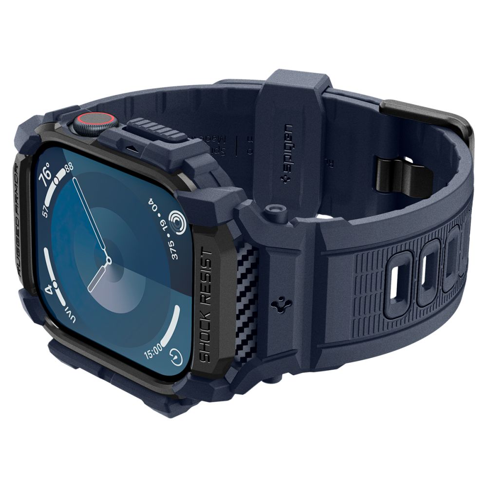 PUZDRO SPIGEN RUGGED ARMOR ”PRO” APPLE WATCH 10 (46 MM) NAVY BLUE