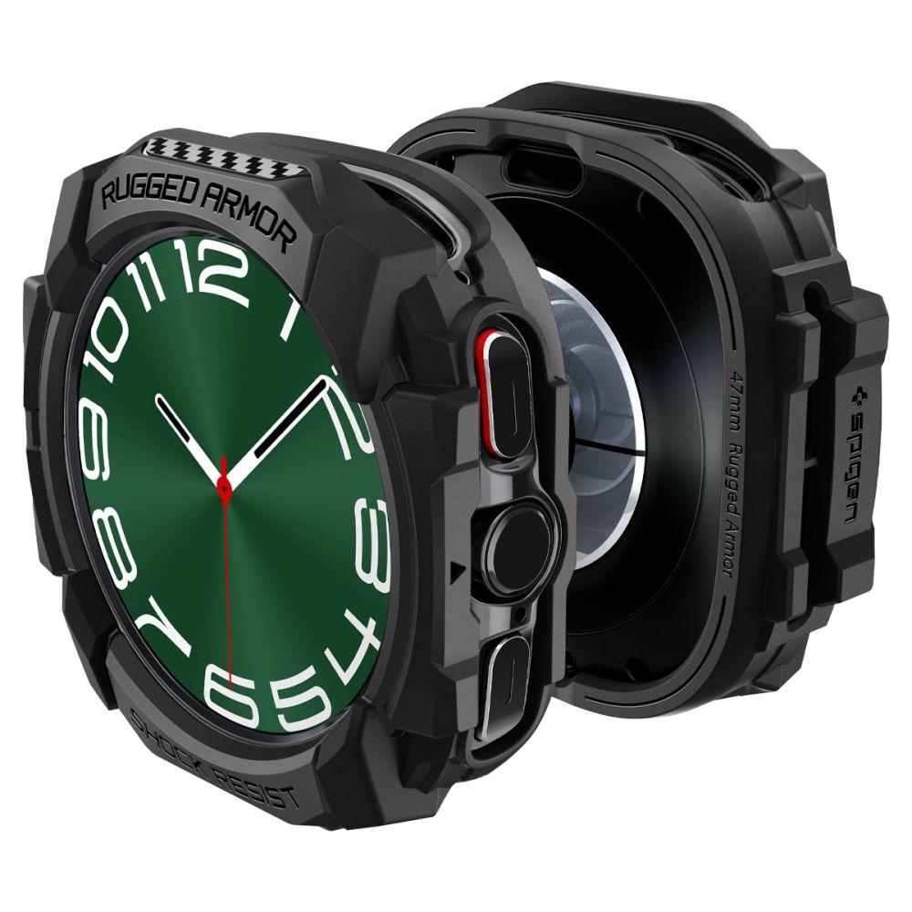 ZAŠTITNA  ZA SAMSUNG GALAXY WATCH ULTRA (47 MM) SPIGEN RUGGED ARMOR MATTE BLACK