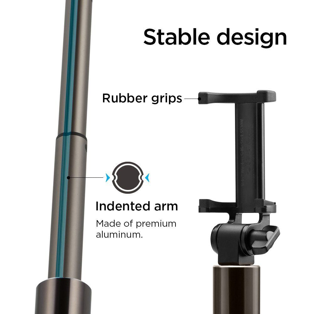 SPIGEN S530W BEŽIČNI SELFIE STICK CRNI