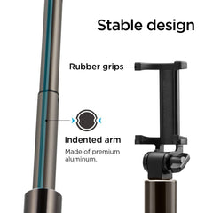 SPIGEN S530W BEŽIČNI SELFIE STICK CRNI