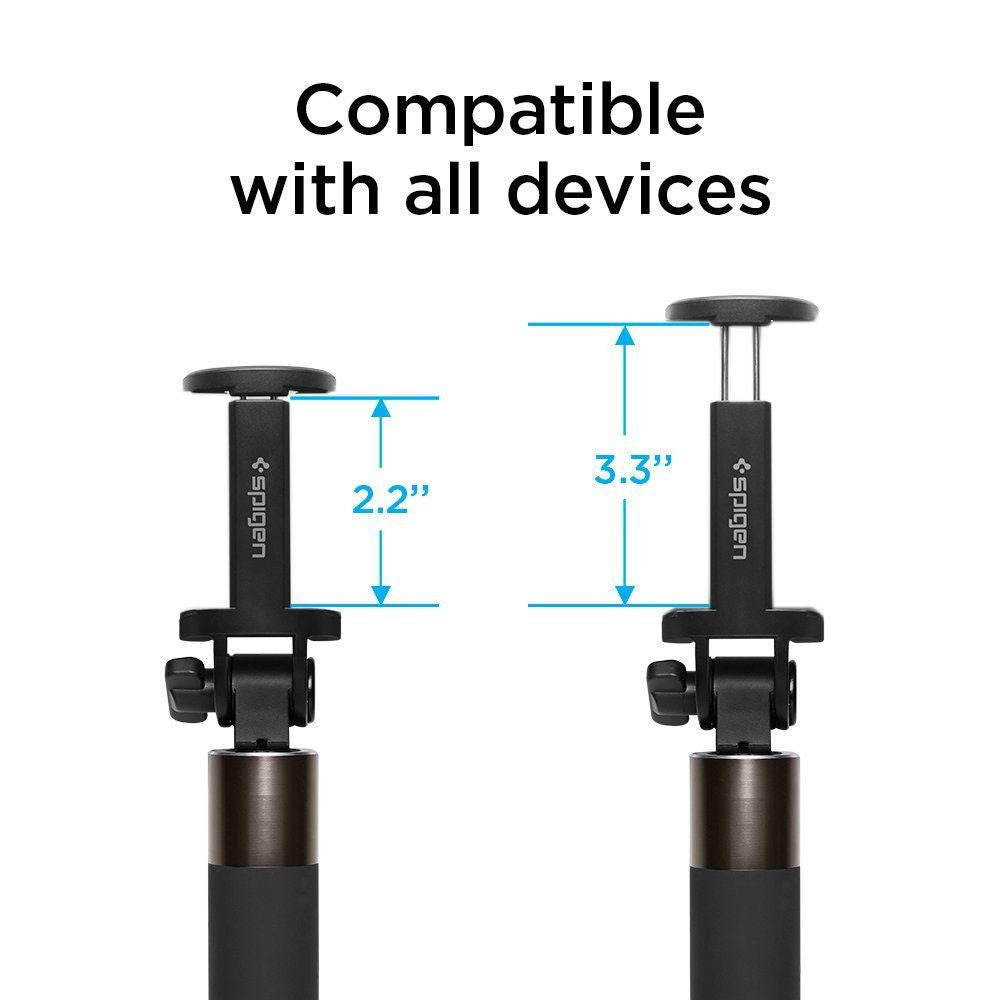 SPIGEN S530W BEŽIČNI SELFIE STICK CRNI