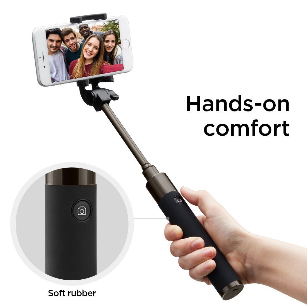 SPIGEN S530W BEŽIČNI SELFIE STICK CRNI