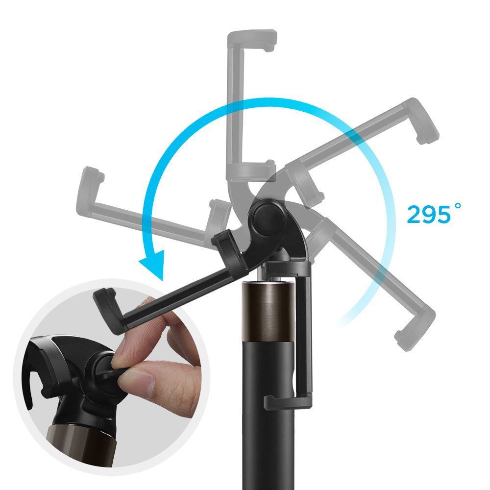 SPIGEN S530W BEŽIČNI SELFIE STICK CRNI