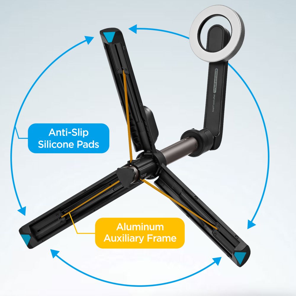 SPIGEN S571W MAGSAFE BLUETOOTH SELFIE STICK TRIPOD CRNA 