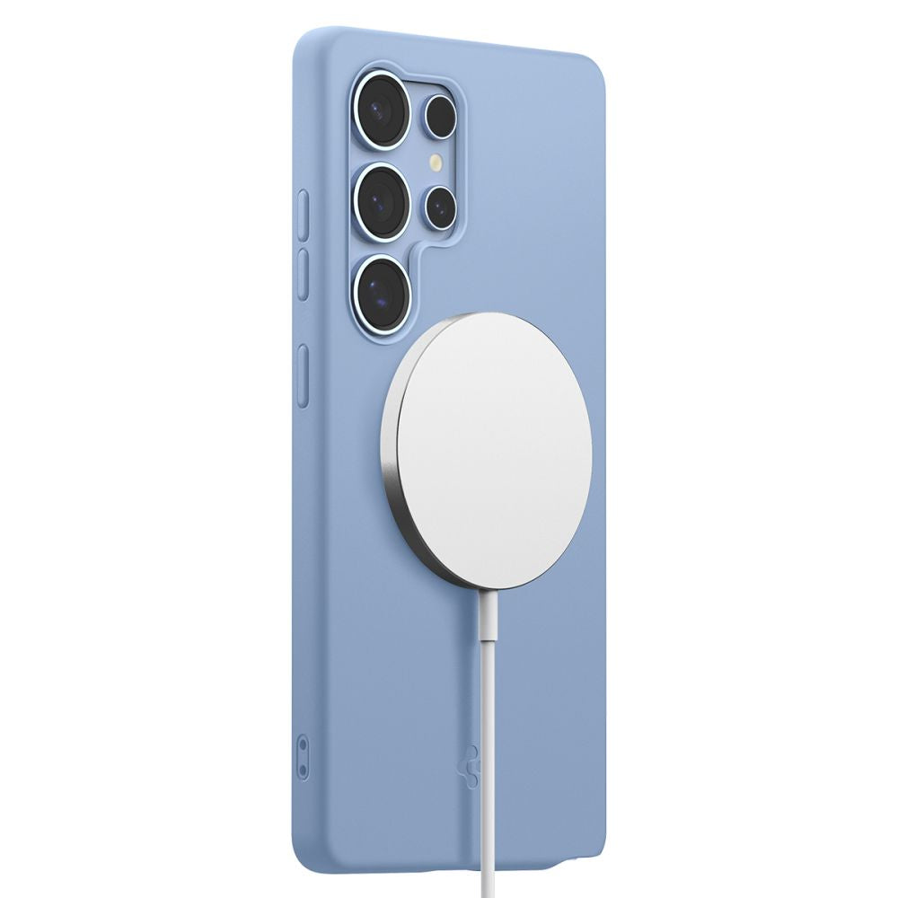 KRYT SPIGEN SILICONE FIT MAG MAGSAFE GALAXY S25 ULTRA SAPPHIRE BLUE