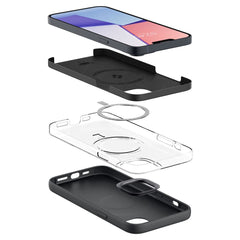  SPIGEN SILICONE FIT MAG MAGSAFE IPHONE 14 PLUS CRNA