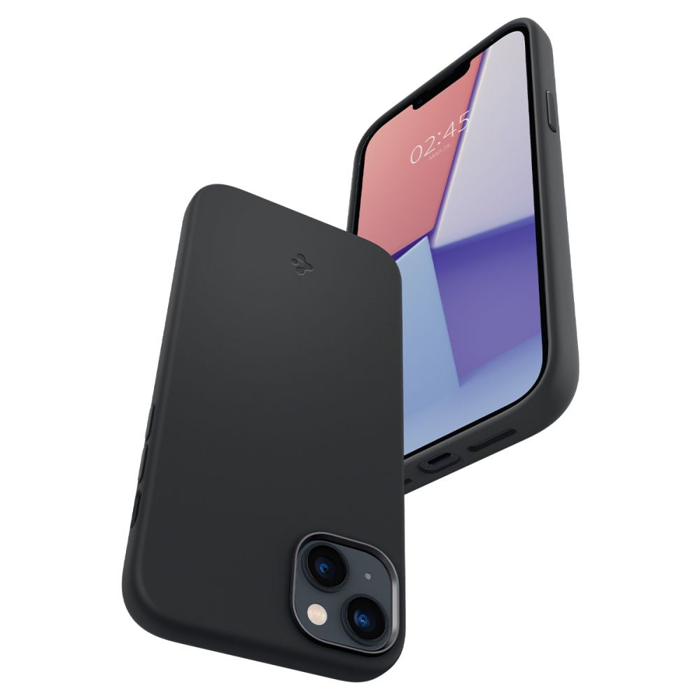  SPIGEN SILICONE FIT MAG MAGSAFE IPHONE 14 PLUS CRNA
