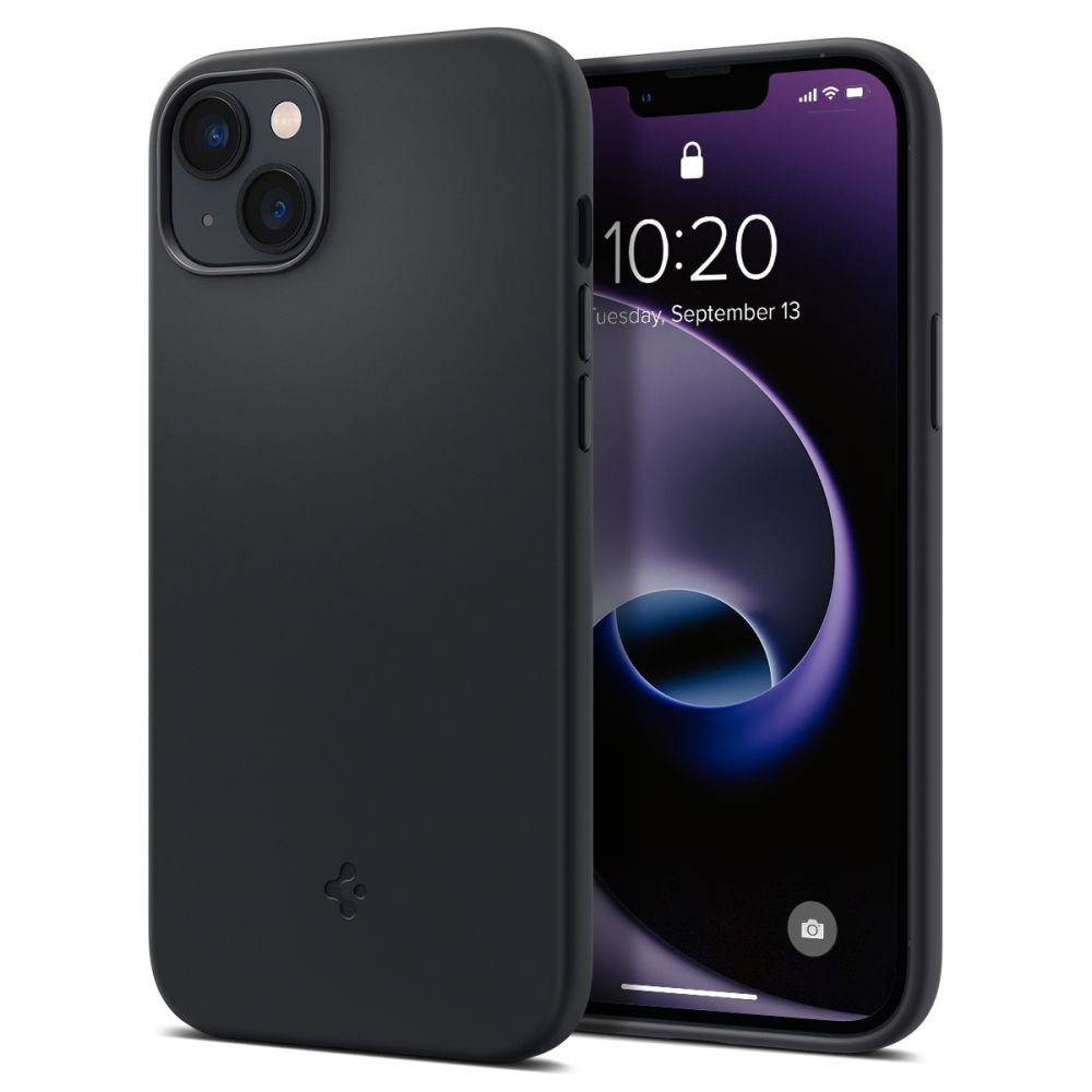  SPIGEN SILICONE FIT MAG MAGSAFE IPHONE 14 PLUS CRNA