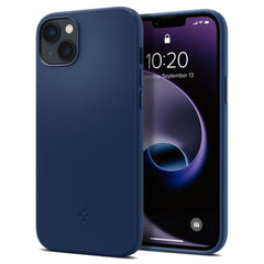  SPIGEN SILIKONSKA FIT MAG MAGSAFE IPHONE 14 PLUS TAMNO PLAVA