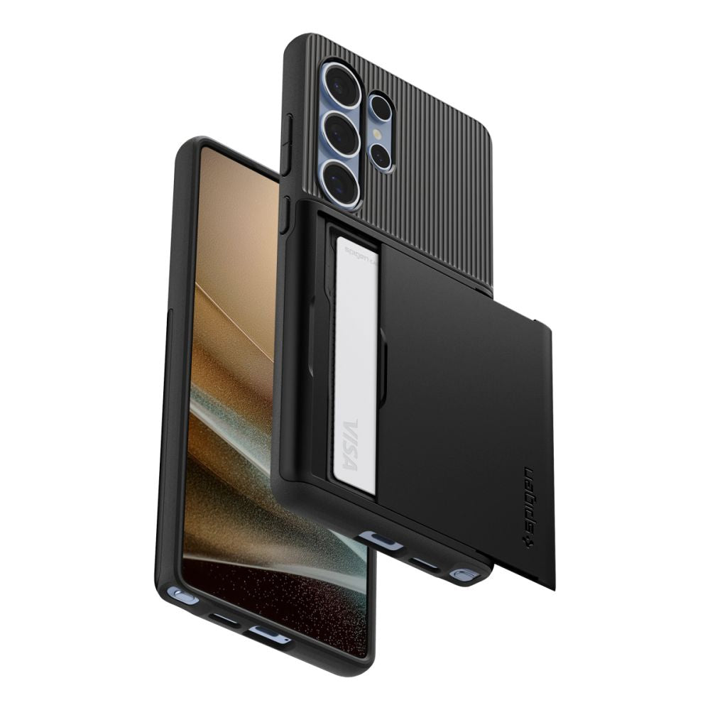 KRYT SPIGEN SLIM ARMOR CS GALAXY S25 ULTRA BLACK