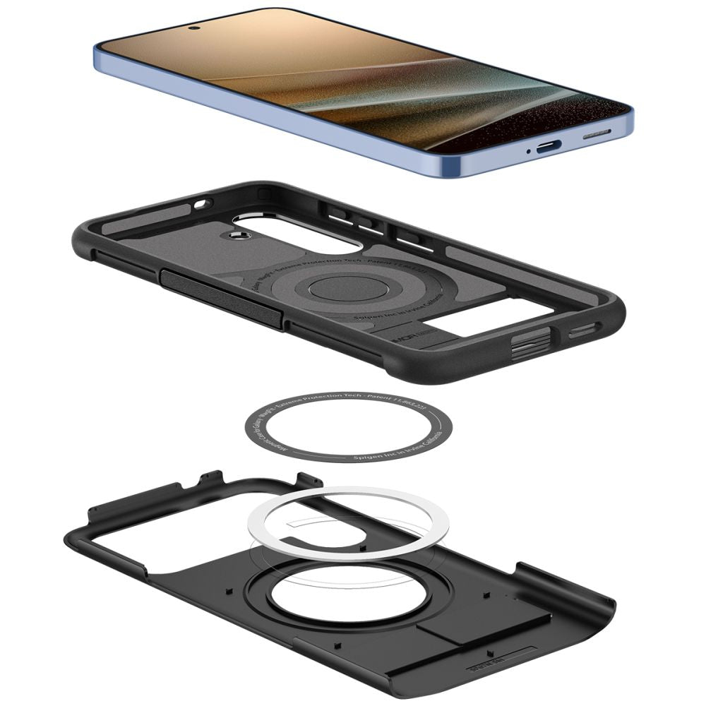 KRYT SPIGEN SLIM ARMOR MAG MAGSAFE GALAXY S25+ PLUS BLACK