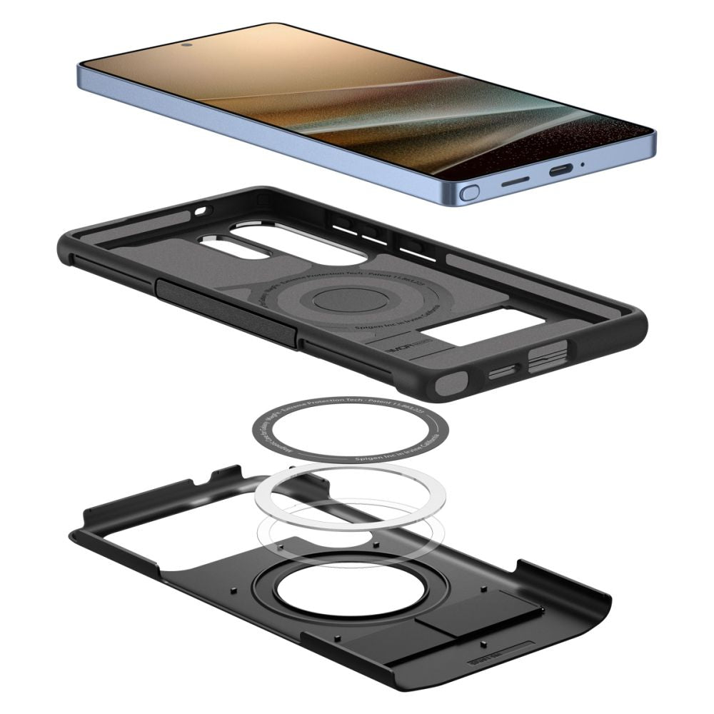 KRYT SPIGEN SLIM ARMOR MAG MAGSAFE GALAXY S25 ULTRA BLACK
