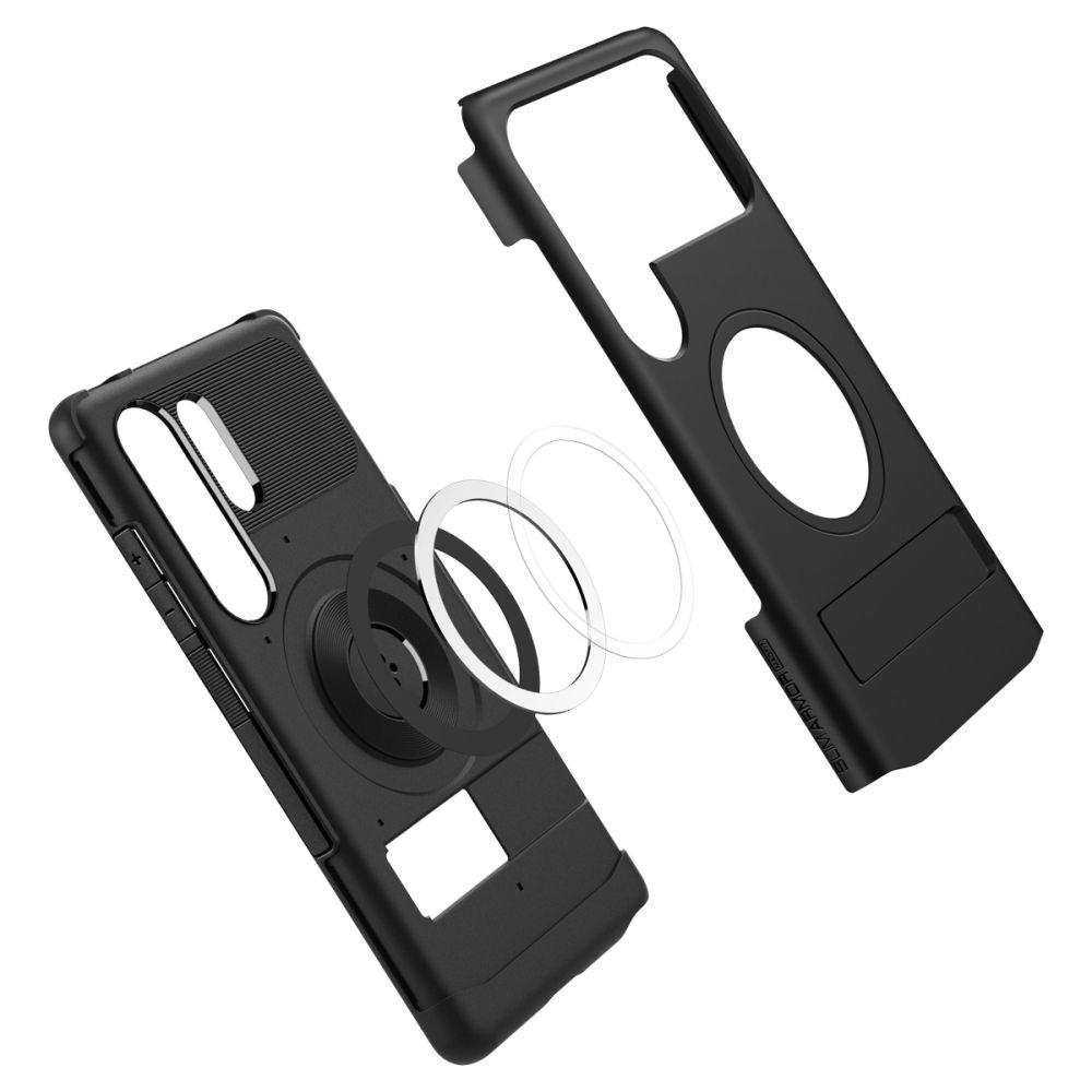 KRYT SPIGEN SLIM ARMOR MAG MAGSAFE GALAXY S25 ULTRA BLACK