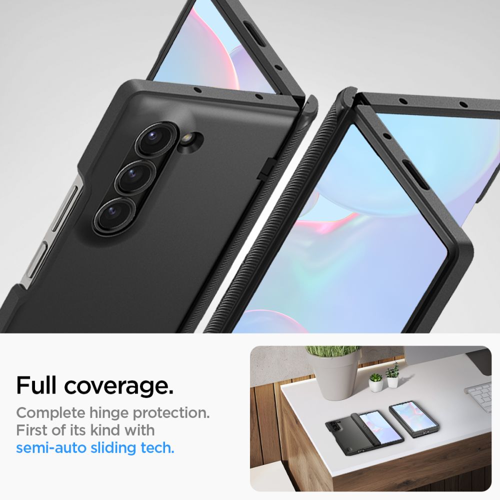  SPIGEN SLIM ARMOR PRO GALAXY Z FOLD 6 CRNA
