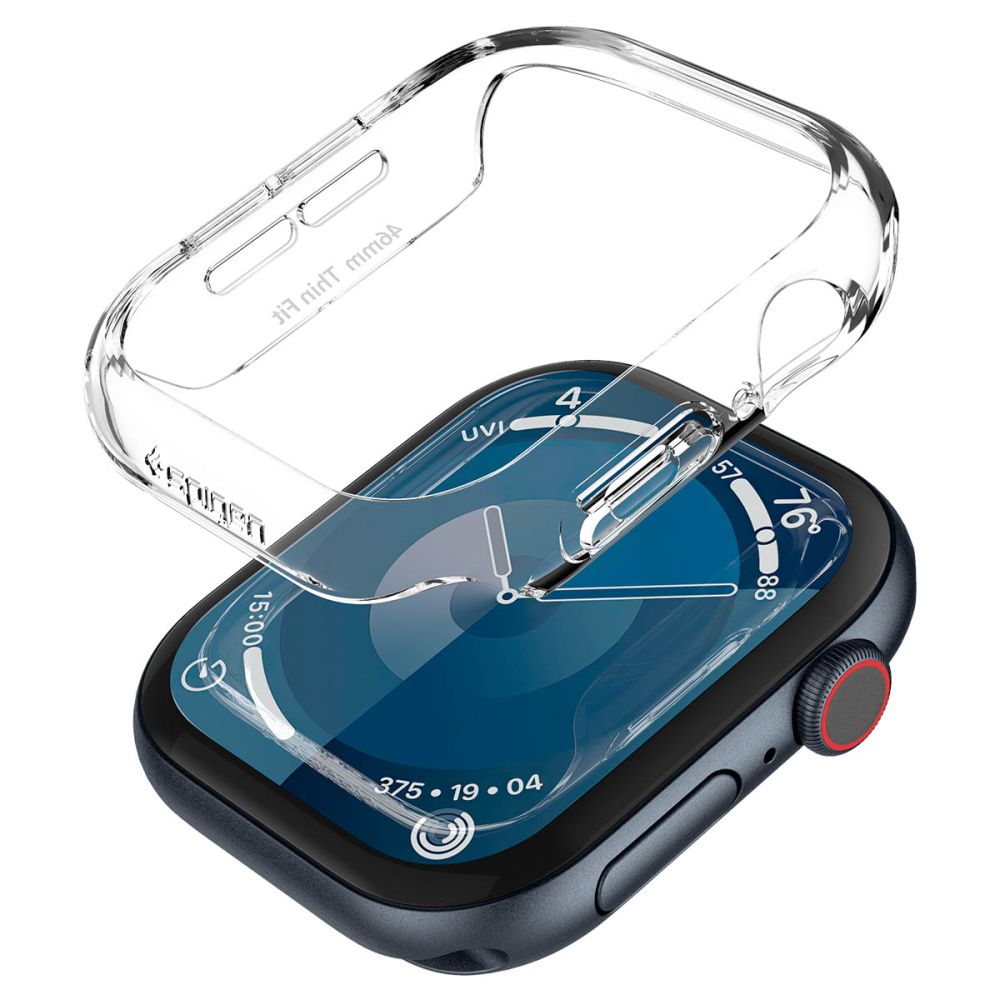 PUZDRO SPIGEN THIN FIT APPLE WATCH 10 (46 MM) CRYSTAL CLEAR