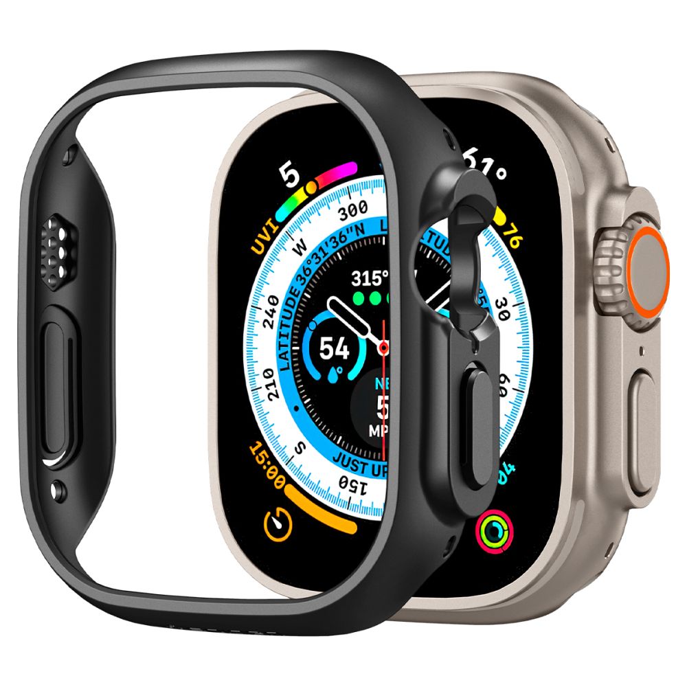 OCHRANNÉ PUZDRO NA APPLE WATCH ULTRA 1 / 2 49 MM SPIGEN THIN FIT BLACK
