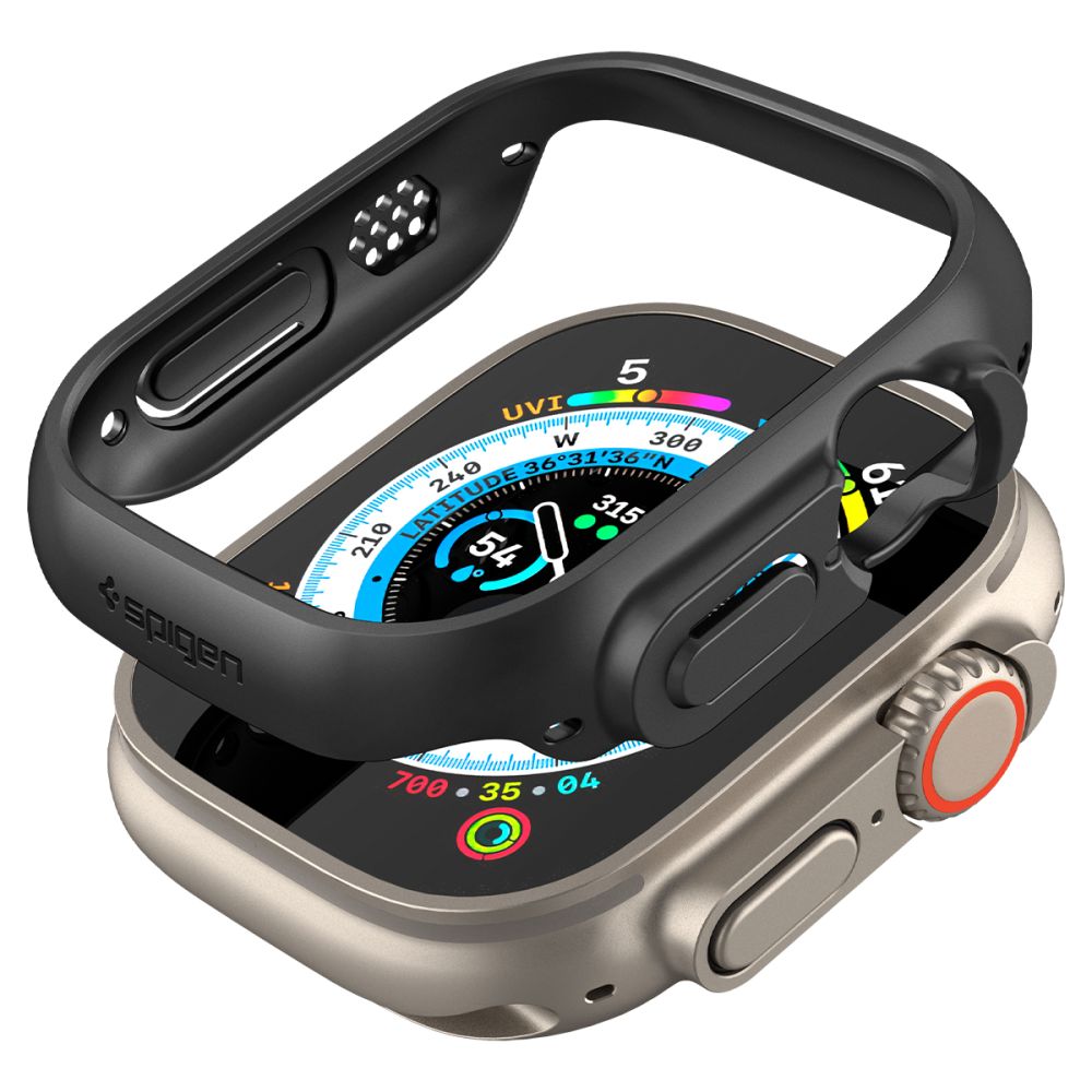 OCHRANNÉ PUZDRO NA APPLE WATCH ULTRA 1 / 2 49 MM SPIGEN THIN FIT BLACK