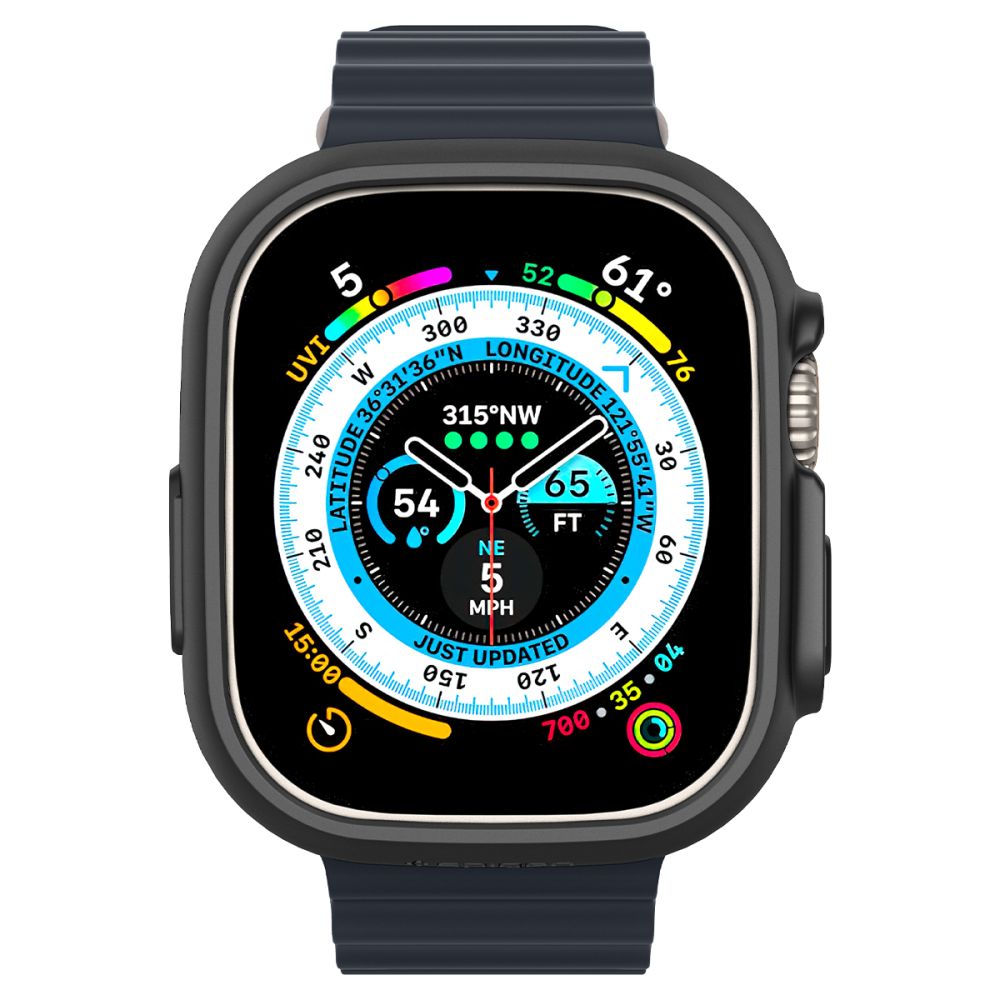OCHRANNÉ PUZDRO NA APPLE WATCH ULTRA 1 / 2 49 MM SPIGEN THIN FIT BLACK