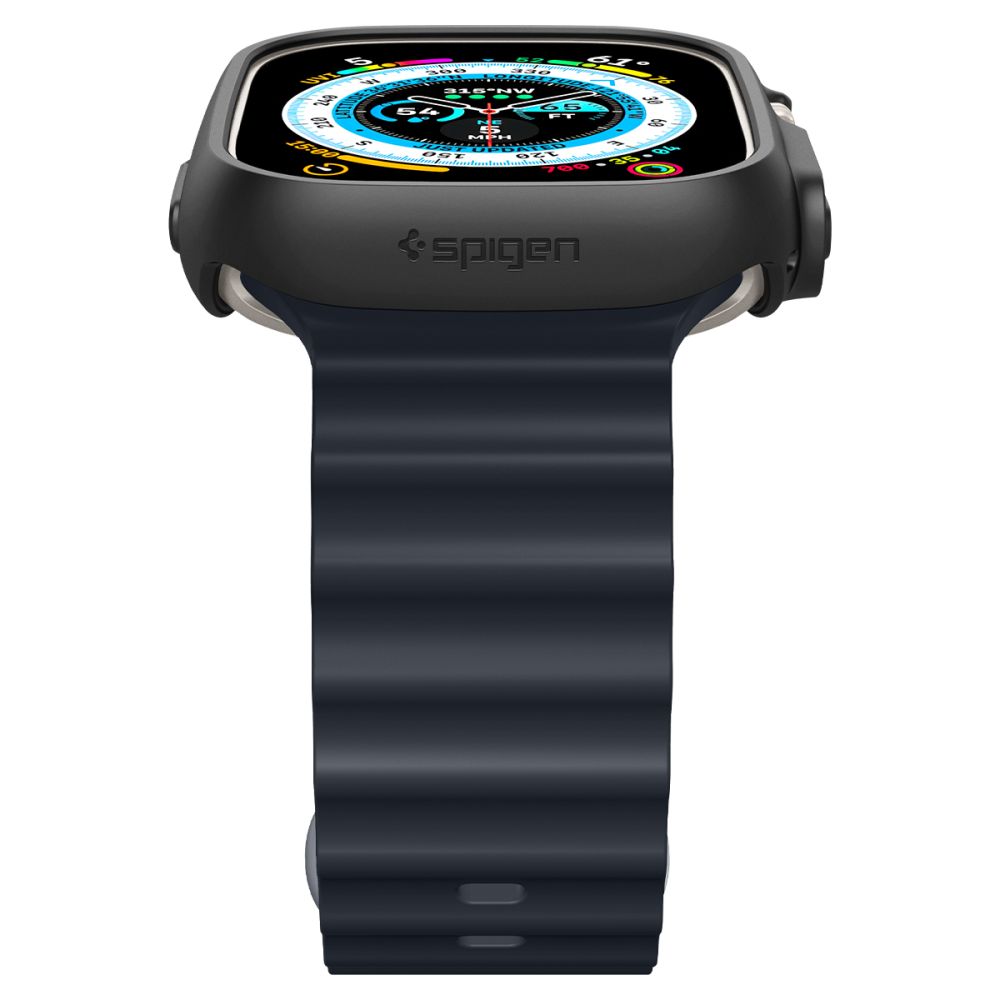 OCHRANNÉ PUZDRO NA APPLE WATCH ULTRA 1 / 2 49 MM SPIGEN THIN FIT BLACK