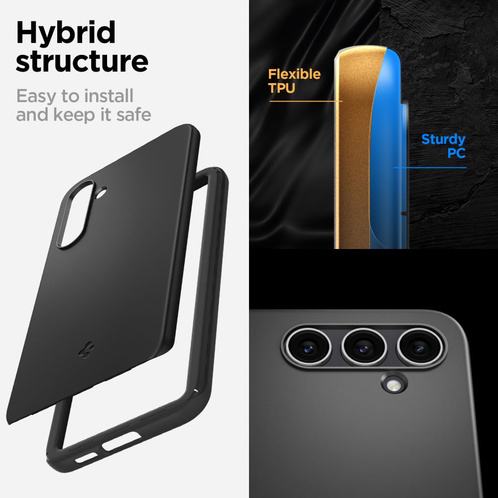  SPIGEN THIN FIT GALAXY S23 FE CRNA