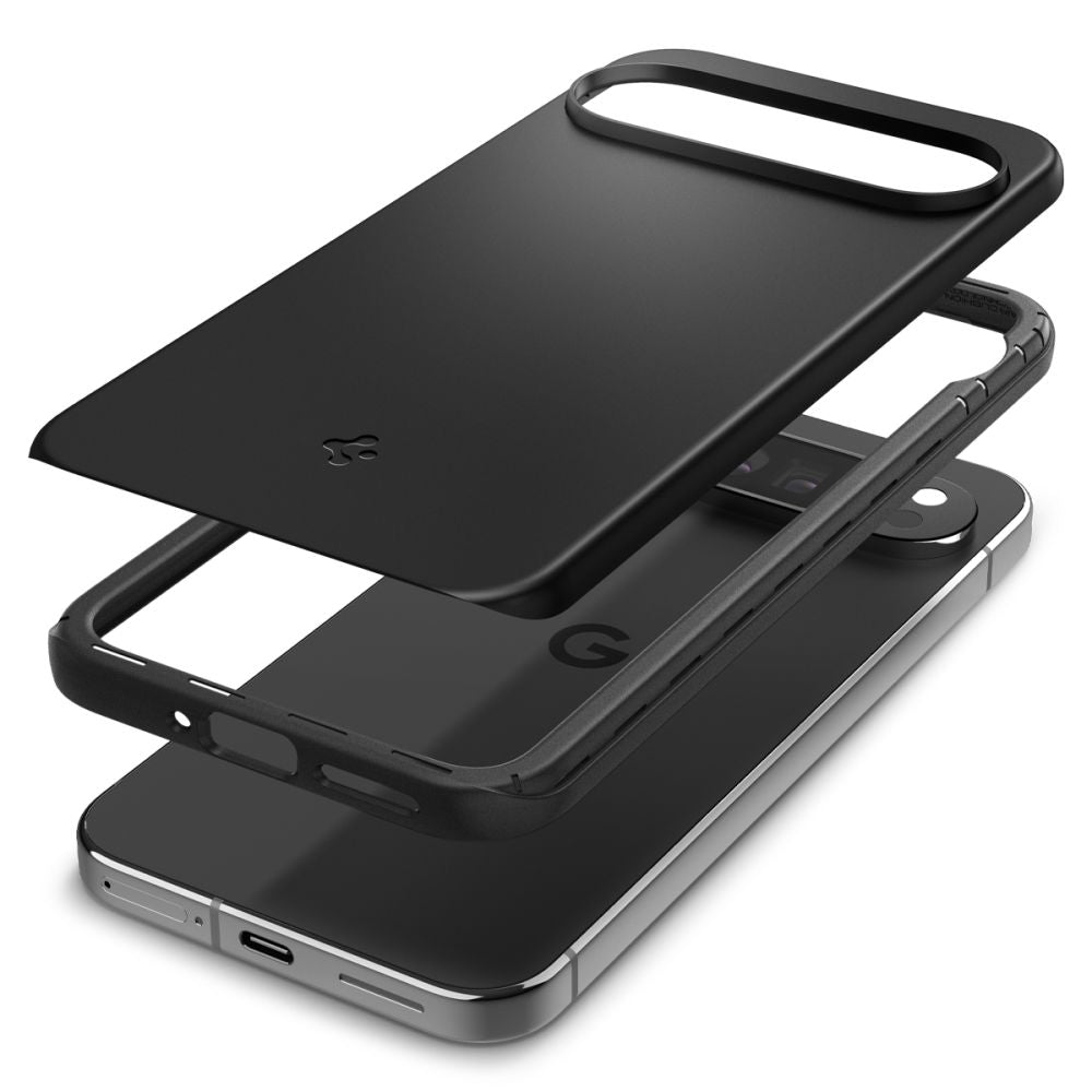  ZA GOOGLE PIXEL 9 PRO XL SPIGEN THIN FIT CRNA