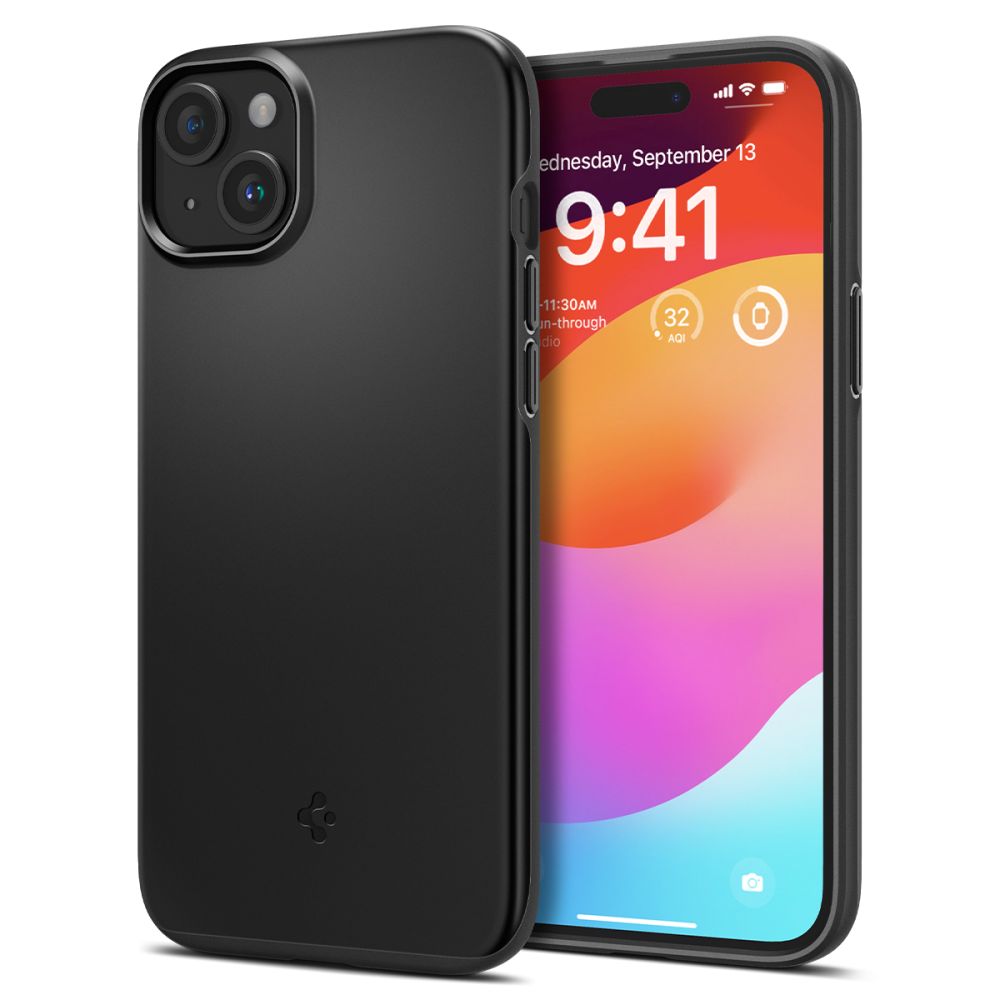  SPIGEN THIN FIT IPHONE 15 PLUS CRNA