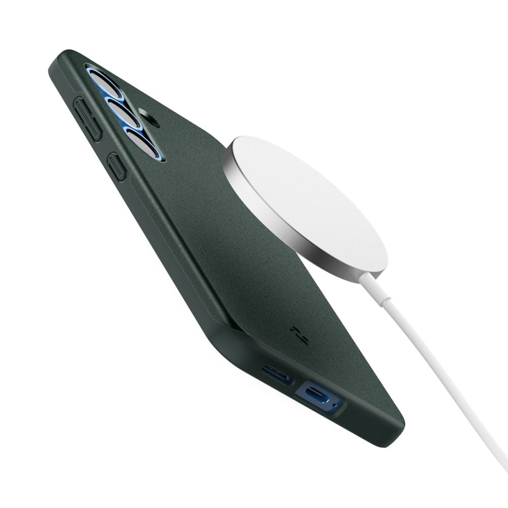  SPIGEN THIN FIT MAG MAGSAFE GALAXY S25 ABYSS GREEN